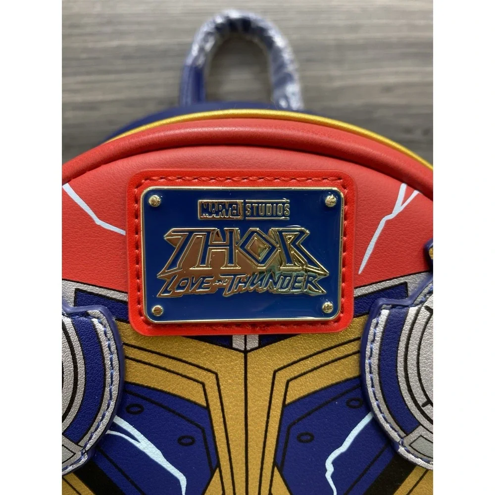 Disney Marvel Thor Love And Thunder Loungefly Backpack NWT Organizer